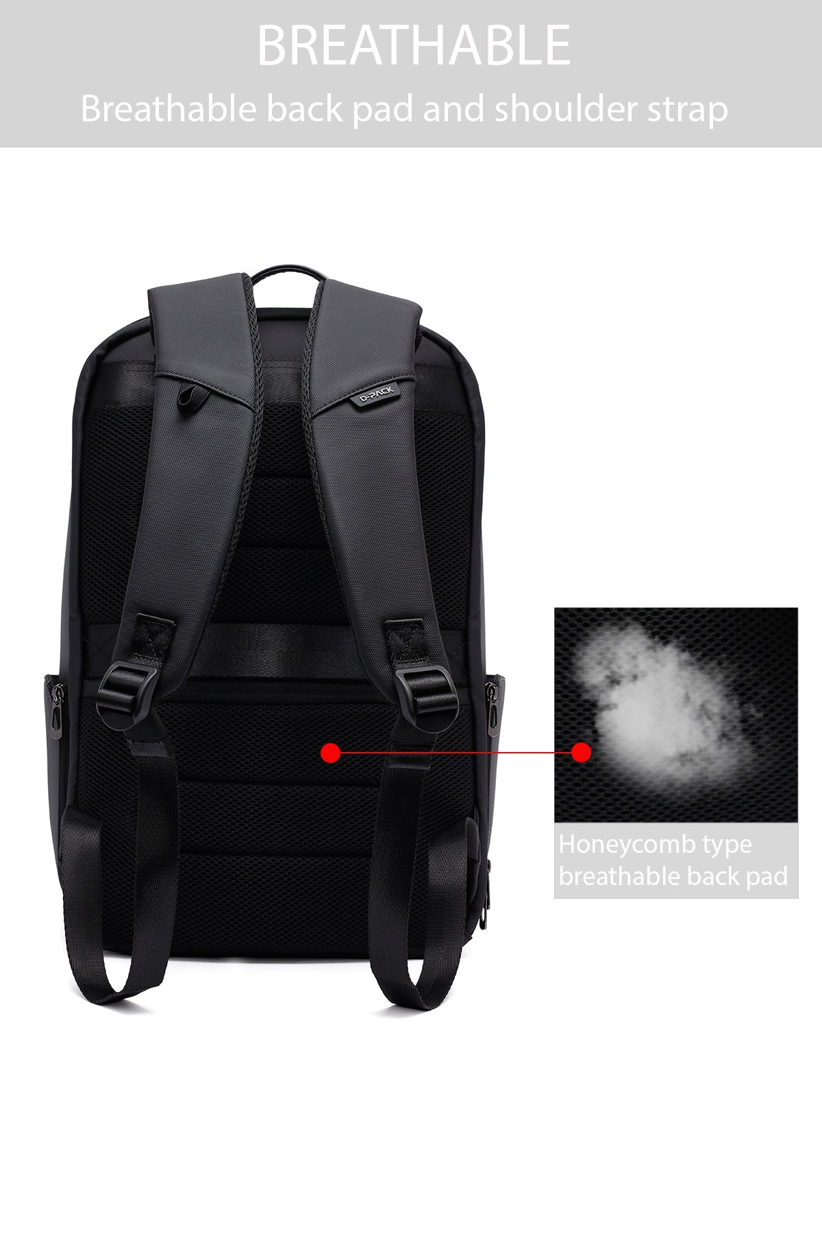 D-pack Erkek Gri Sırt Çantası