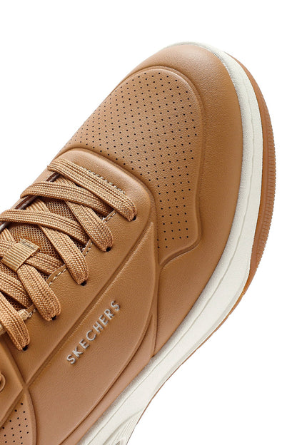 Skechers Erkek Taba Uno Court Bağcıklı Kalın Tabanlı Sneaker