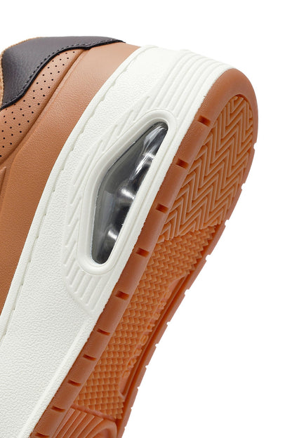 Skechers Erkek Taba Uno Court Bağcıklı Kalın Tabanlı Sneaker