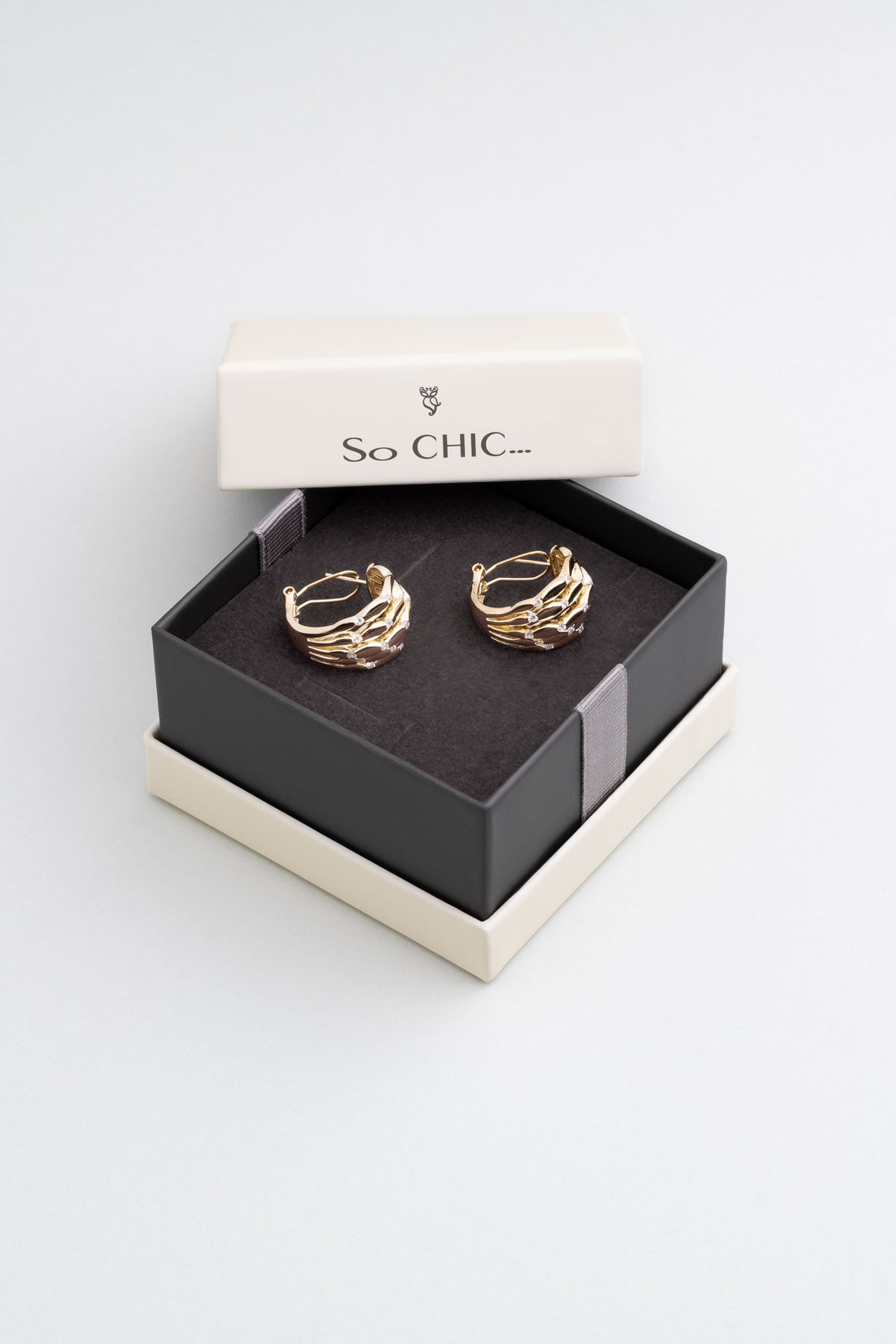 Hera 18 Ayar Sarı Altın Kaplama Gümüş Küpe 5163090144