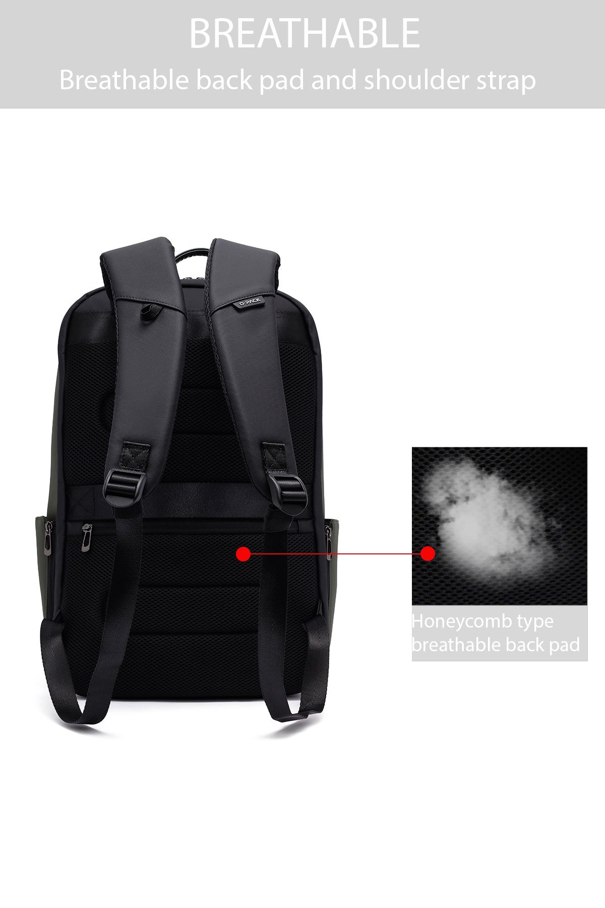 D-pack Erkek Haki Sırt Çantası