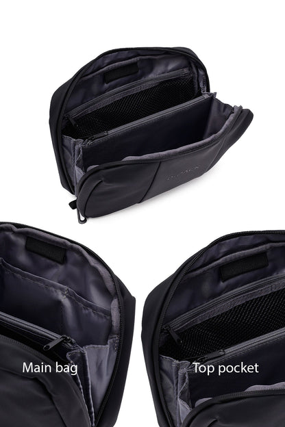 D-pack Erkek Siyah Mini El Çantası