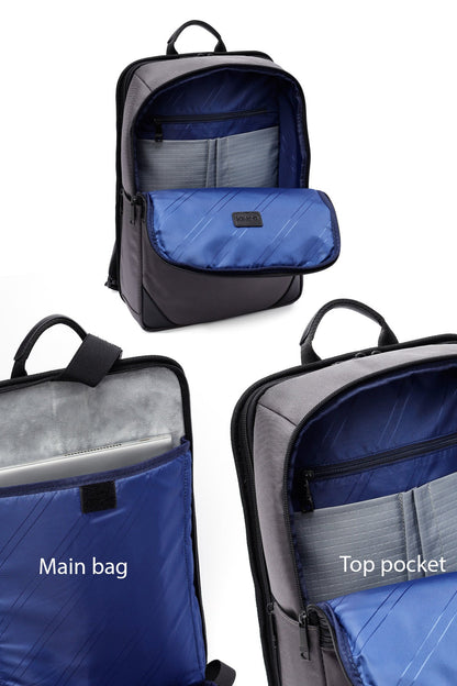 D-pack Erkek Gri Kumaş Sırt Çantası