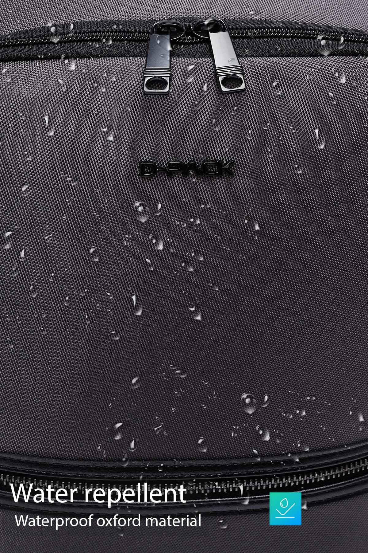 D-pack Erkek Gri Kumaş Sırt Çantası