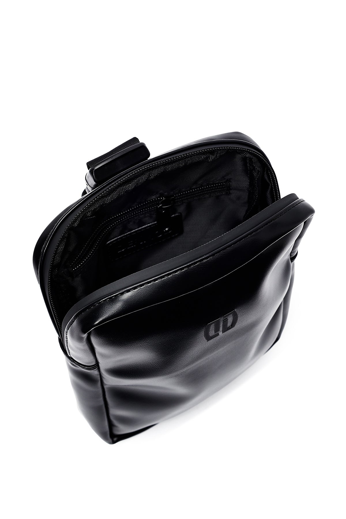 Erkek Siyah Mini Çapraz Çanta