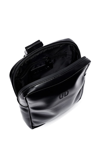 Erkek Siyah Mini Çapraz Çanta