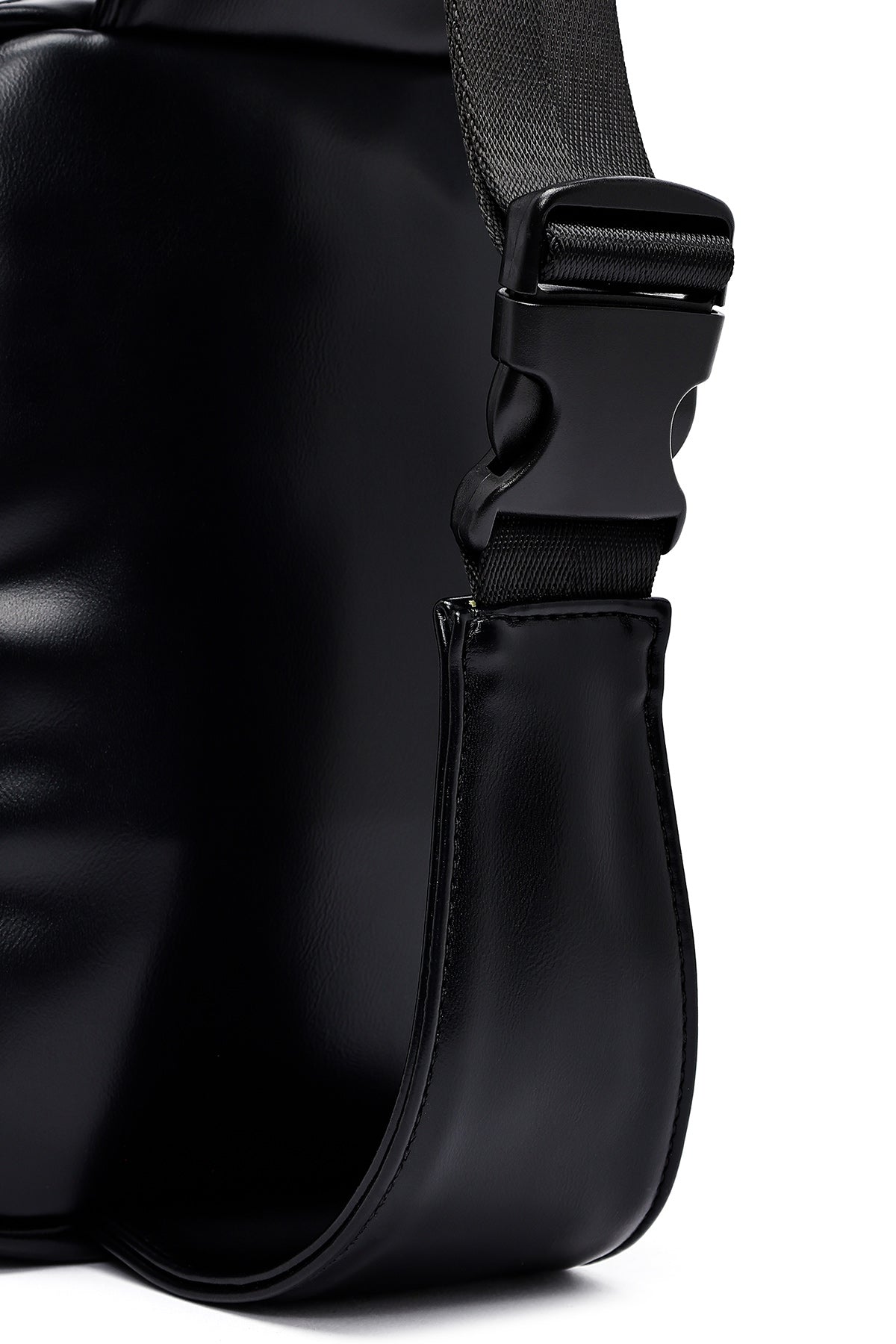 Erkek Siyah Mini Çapraz Çanta