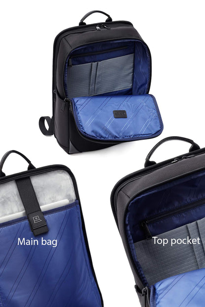 D-pack Erkek Siyah Kumaş Sırt Çantası