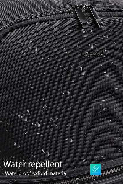 D-pack Erkek Siyah Kumaş Sırt Çantası