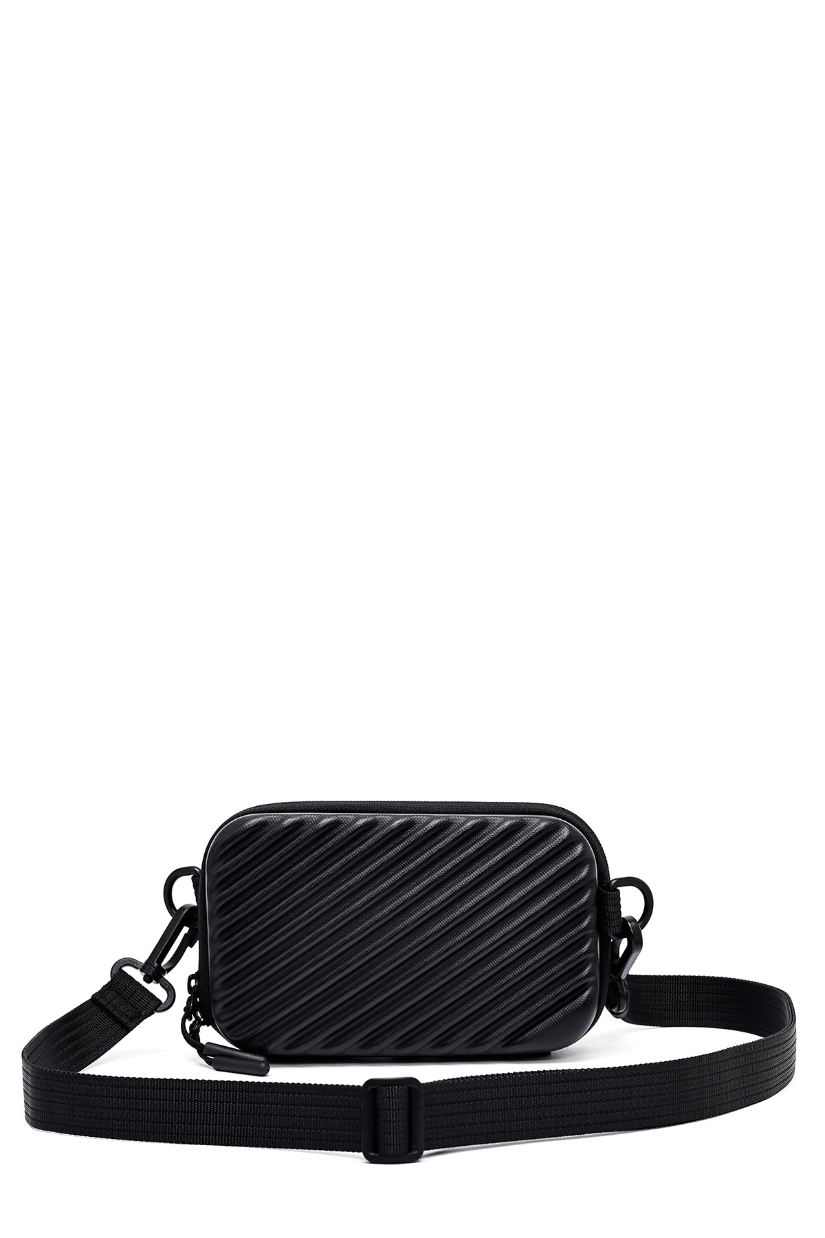 D-pack Erkek Siyah Mini Kutu Çapraz Çanta