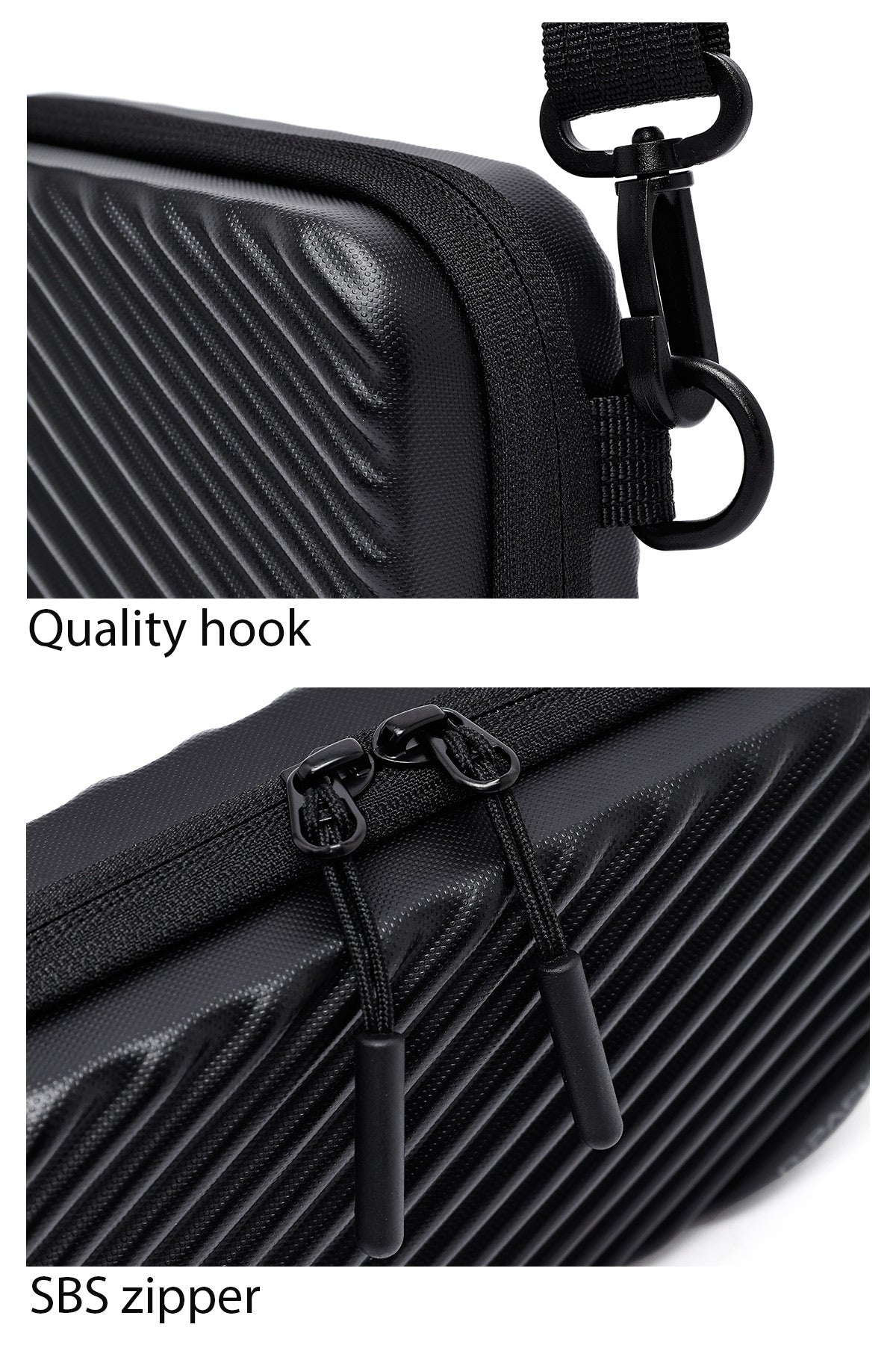 D-pack Erkek Siyah Mini Kutu Çapraz Çanta