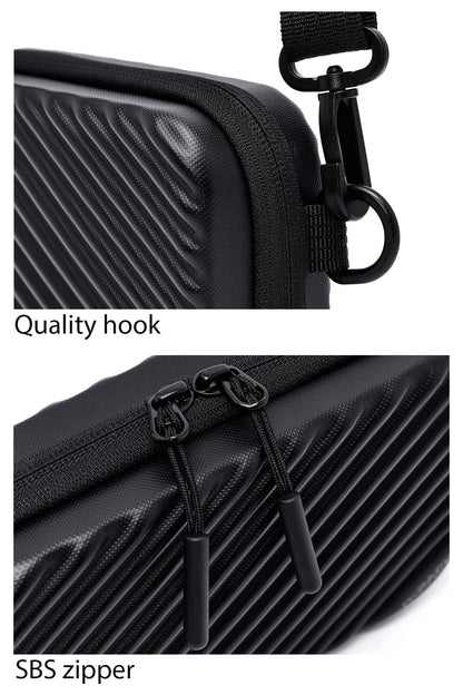 D-pack Erkek Siyah Mini Kutu Çapraz Çanta