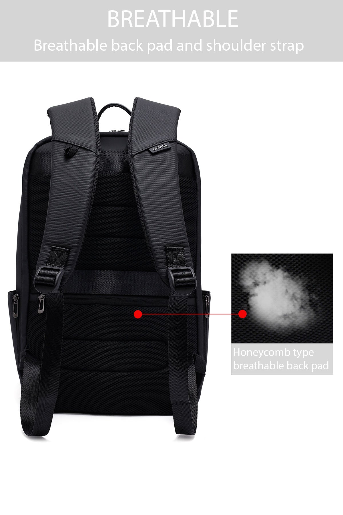 D-pack Erkek Siyah Sırt Çantası