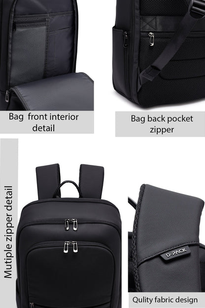 D-pack Erkek Siyah Sırt Çantası