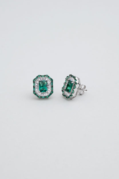 Elfida 18 Ayar Beyaz Altın Kaplama Gümüş Baget Yüzük 5165750499