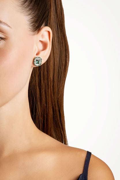 Elfida 18 Ayar Beyaz Altın Kaplama Gümüş Baget Yüzük 5165750499