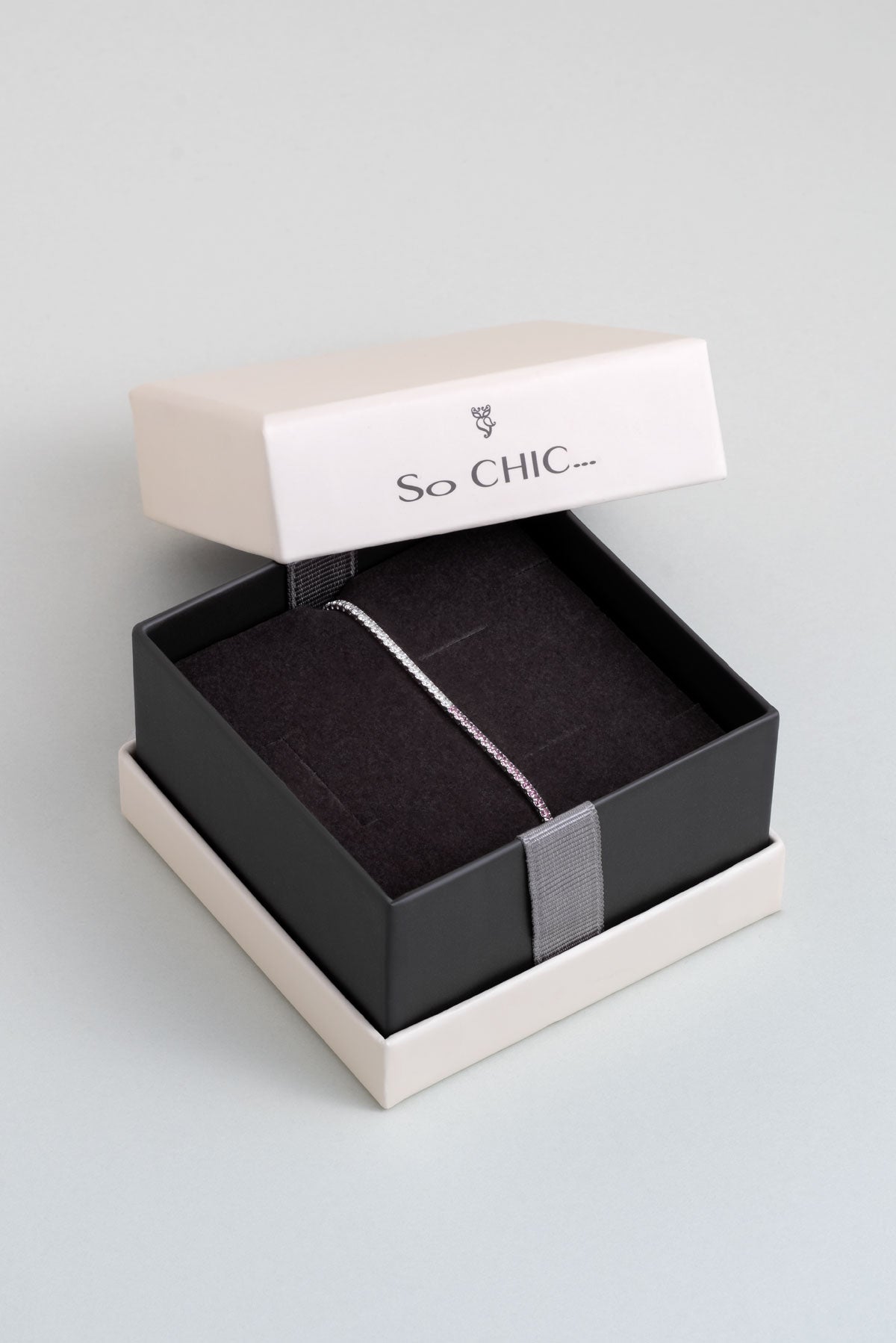 Maia 18 Ayar Beyaz Altın Kaplama 19 Cm Gümüş Su Yolu Bileklik 5167870399