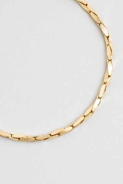 Italyan Tasarım 18 Ayar Sarı Altın Kaplama 19 Cm Gümüş Bileklik 5170564499