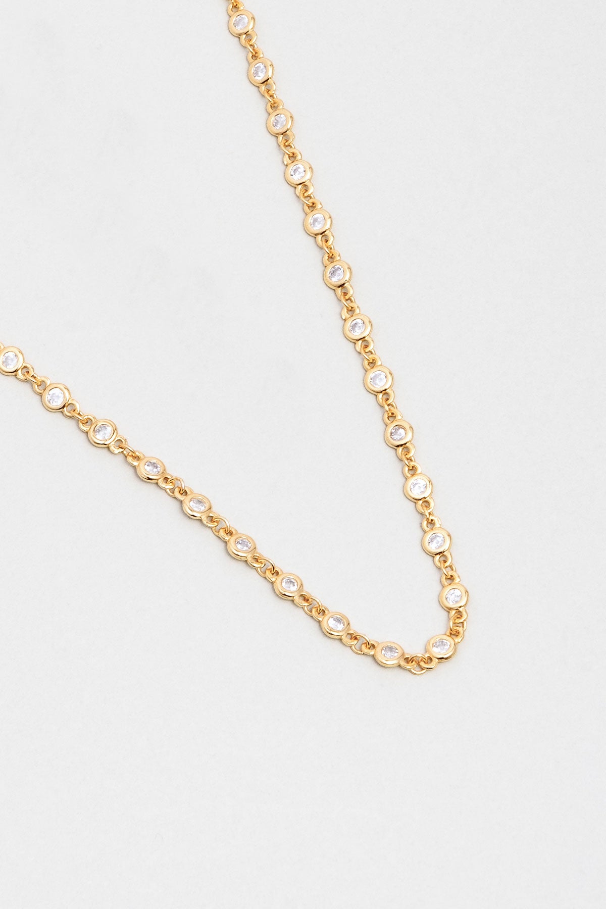 Elena 18 Ayar Sarı Altın Kaplama 80 Cm Gümüş Uzun Kolye 5172820144