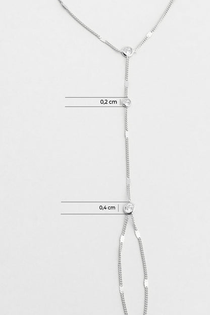 Italyan Tasarım 18 Ayar Beyaz Altın Kaplama 19 Cm Gümüş Şahmeran 5174219999