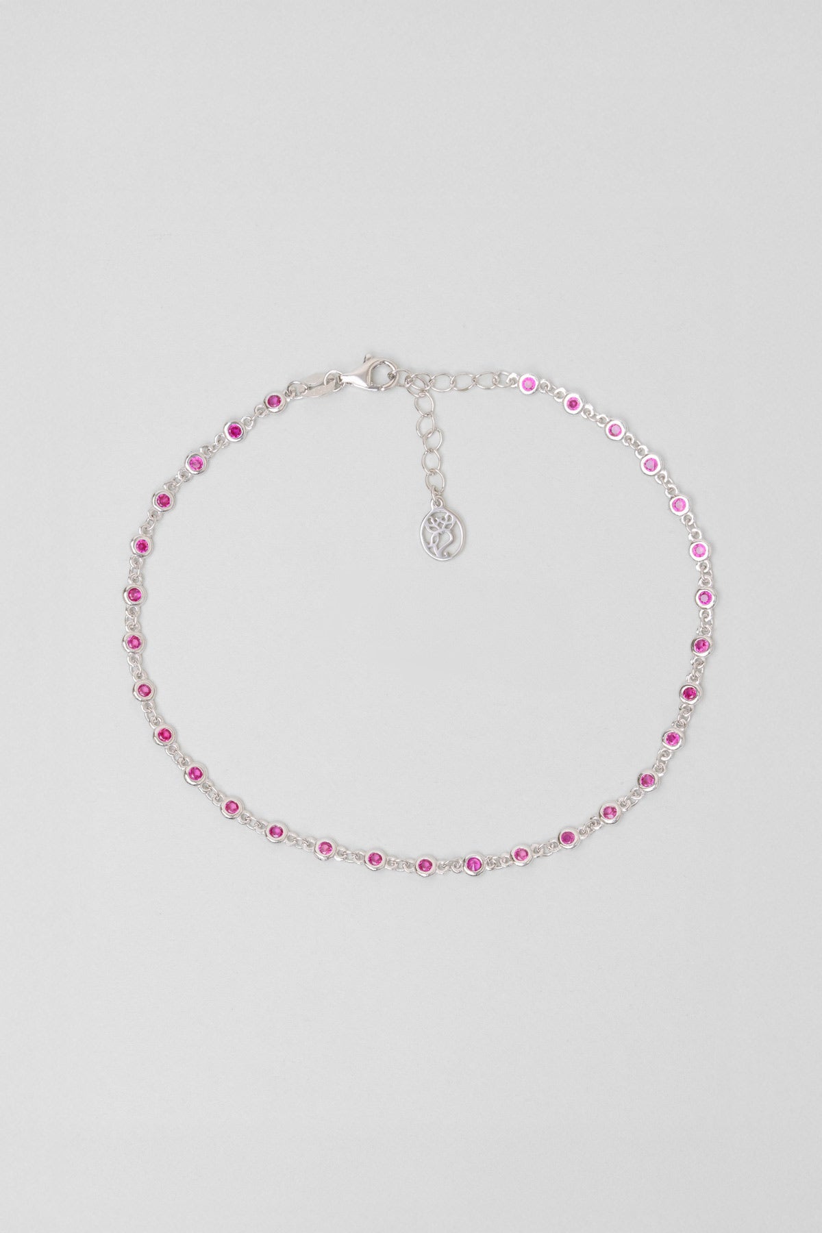 Lavinya 18 Ayar Beyaz Altın Kaplama 25 Cm Gümüş Hal Hal 5174490399