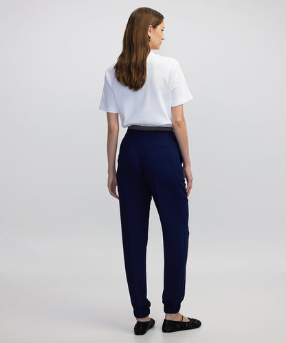 Teknik Kumaş Mix Jogger Pantolon