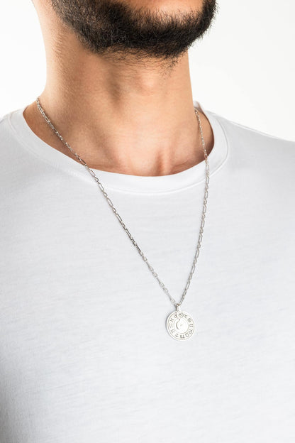 Italyan Burç 65 Cm Gümüş Erkek Kolye 5175709999