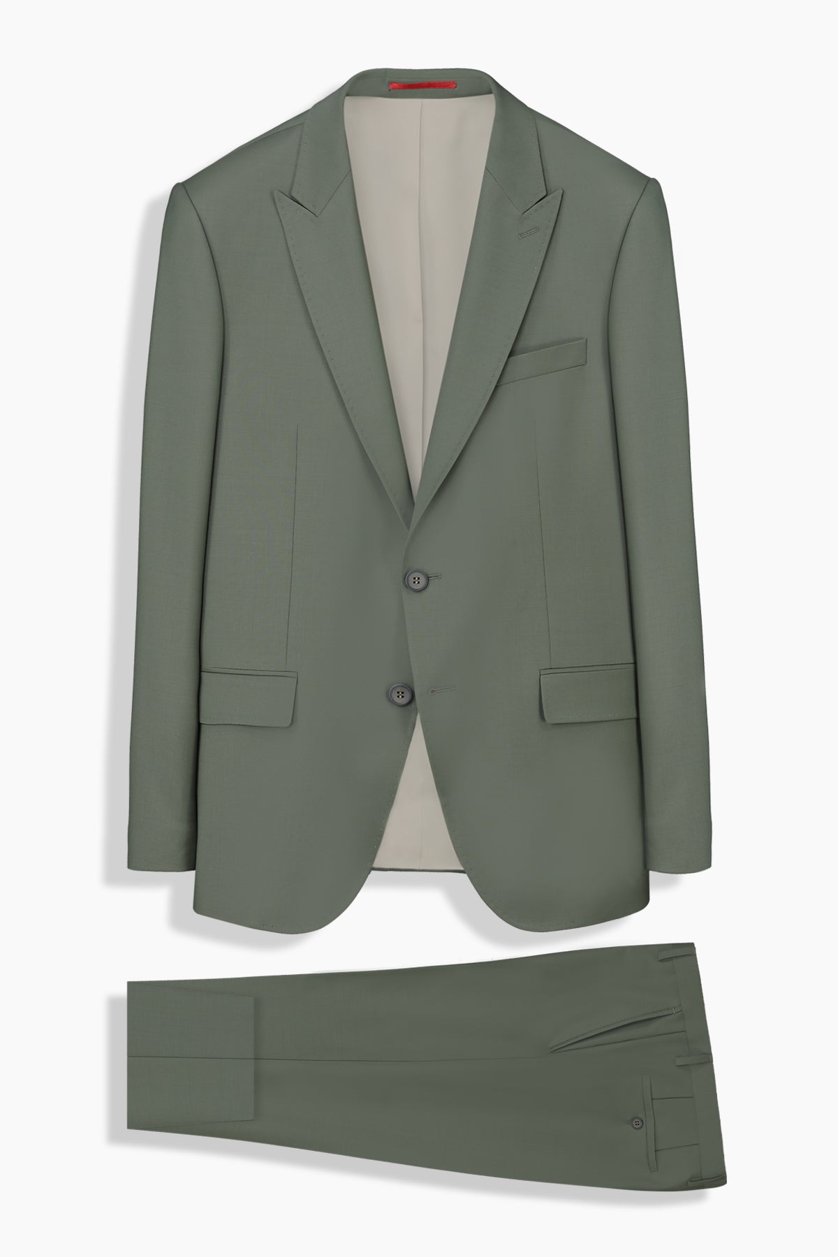 Amara Resta Slim Fit Haki Takım Elbise