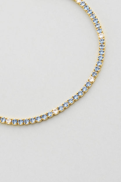 Gökkuşağı Yolculuğu 18 Ayar Sarı Altın Kaplama 19 Cm Su Yolu Bileklik 5177800544