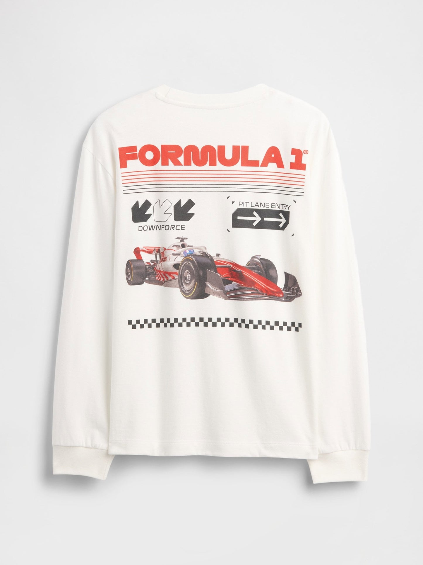Beyaz Relaxed Grafik Baskılı T-shirt