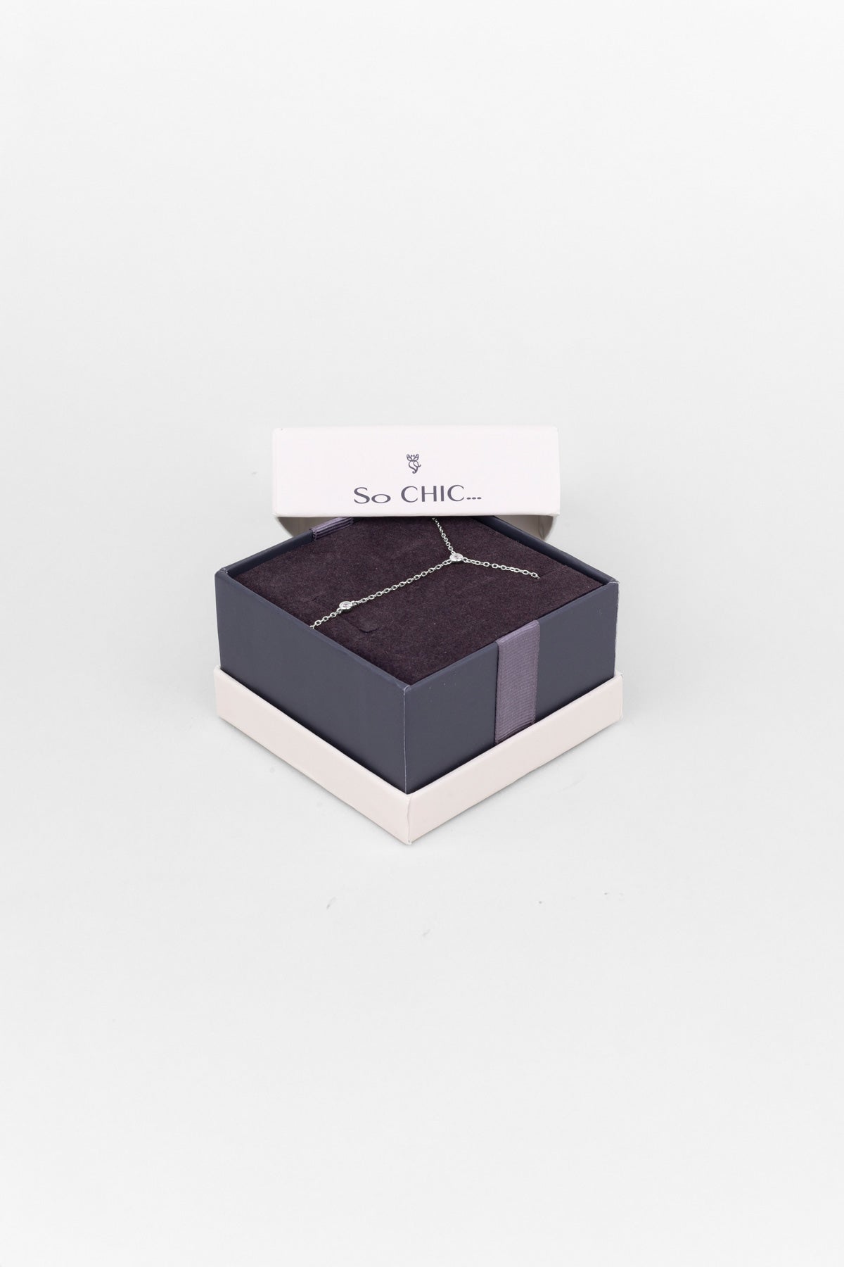 Minimalist 18 Ayar Beyaz Altın Kaplama 24 Cm Gümüş Şahmeran 5178200199