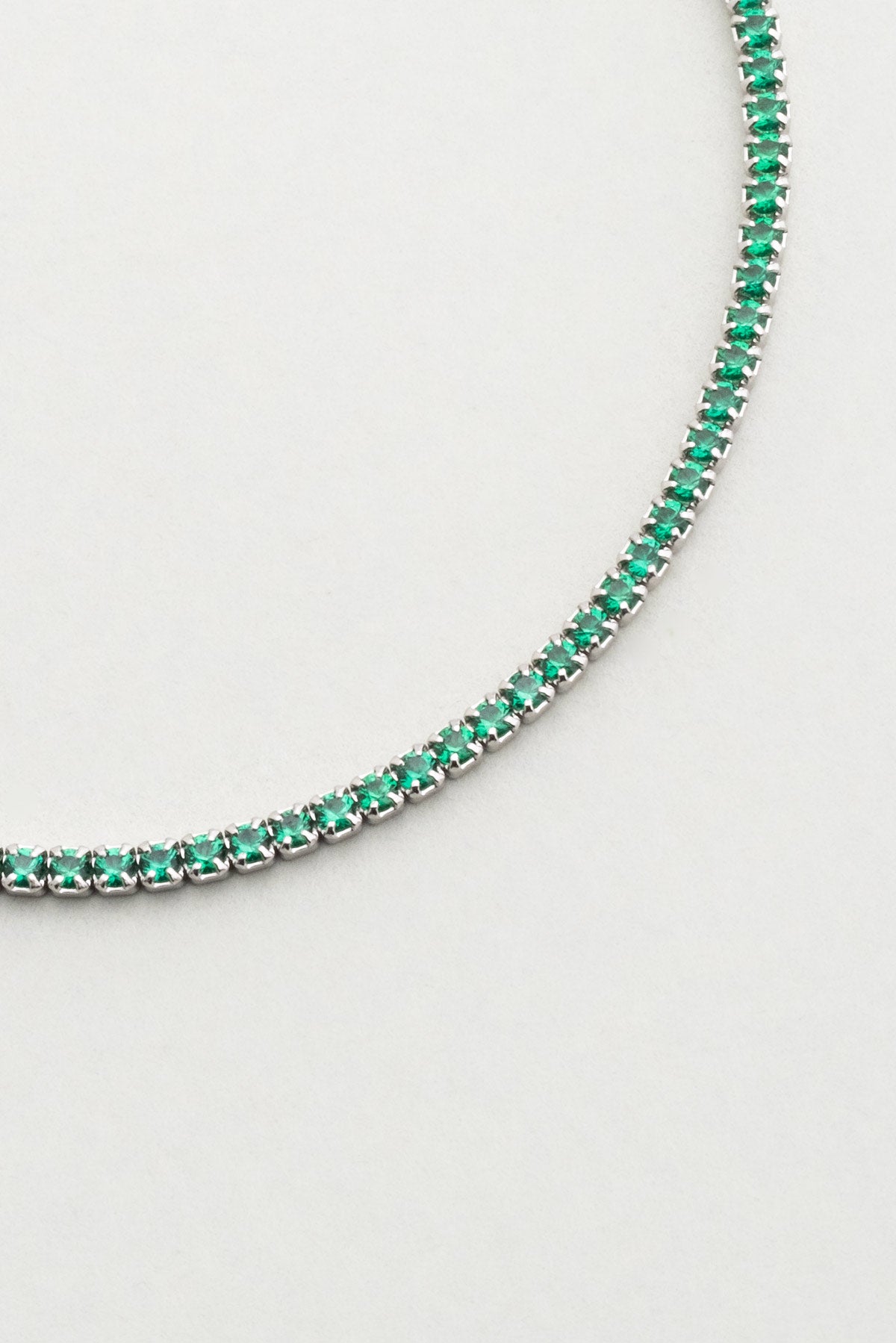 Rio 18 Ayar Beyaz Altın Kaplama Ayarlanabilir Gümüş Bileklik 5178270499