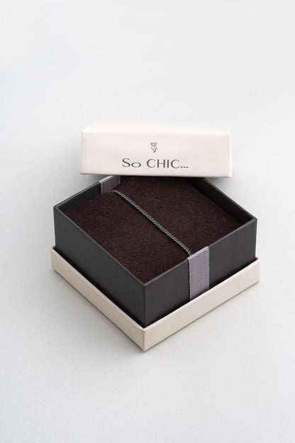 Rio 18 Ayar Beyaz Altın Kaplama Ayarlanabilir Gümüş Bileklik 5178270499