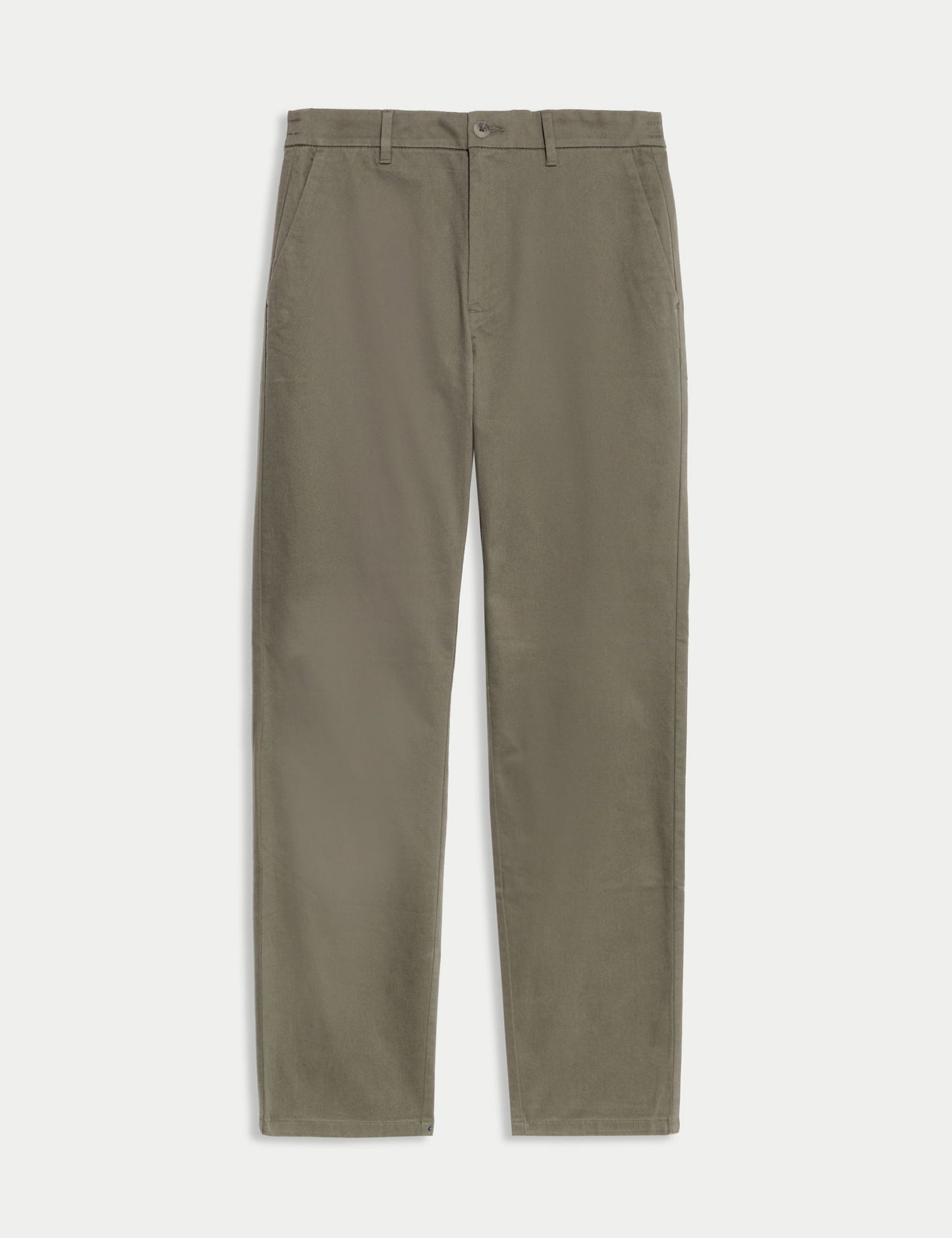 Regular Fit Lastikli Bel Chino