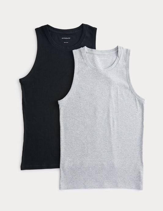 Regular Fit Kısa Kollu Premium Atlet