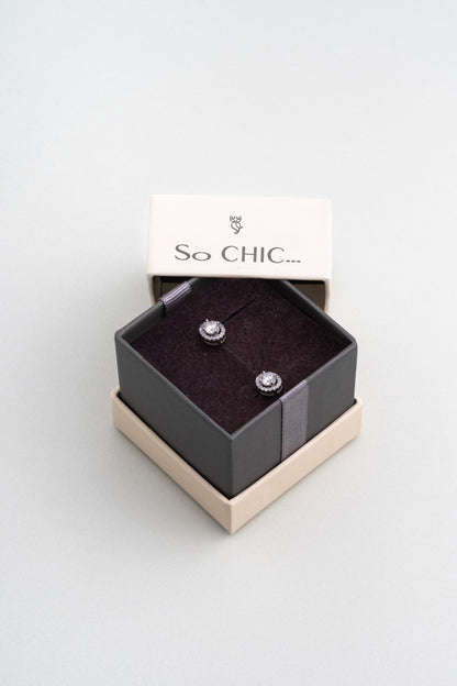 Mozanit Fısıltısı 18 Ayar Beyaz Altın Kaplama Gümüş Küpe 5199570199