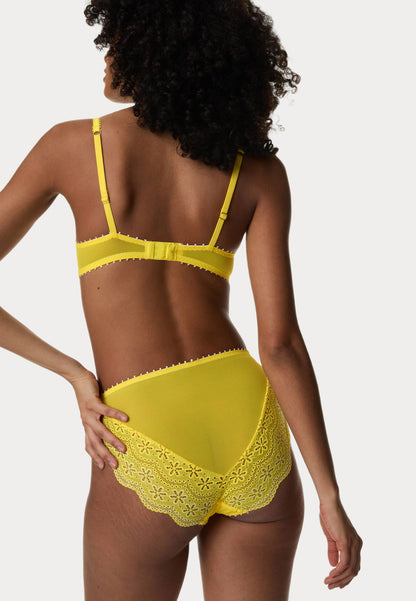 Lova Dantel Detaylı High Leg Külot