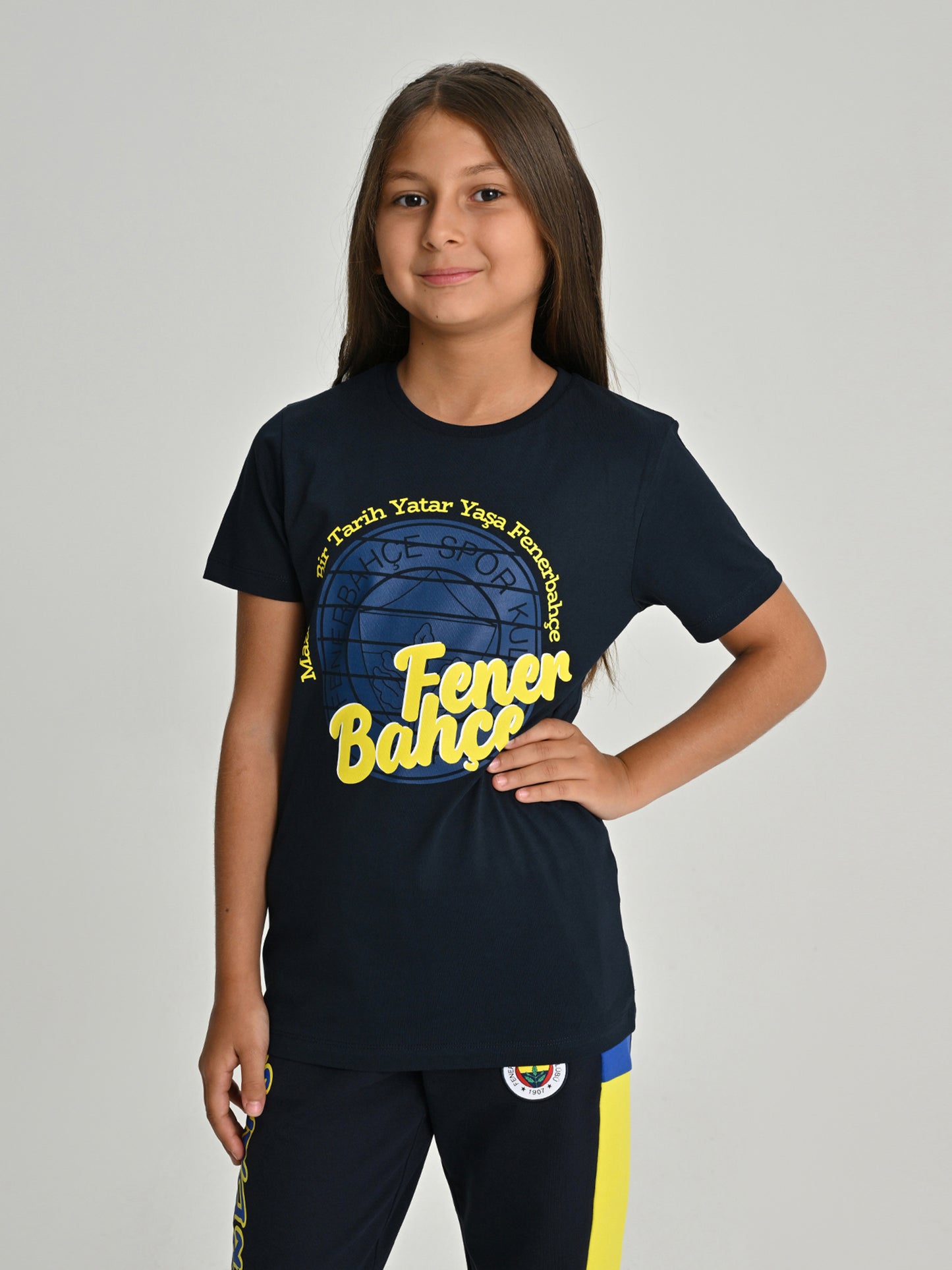 Fenerbahçe Lacivert Tribün Mazinde Bir Tarih Yatar Çocuk Tshirt