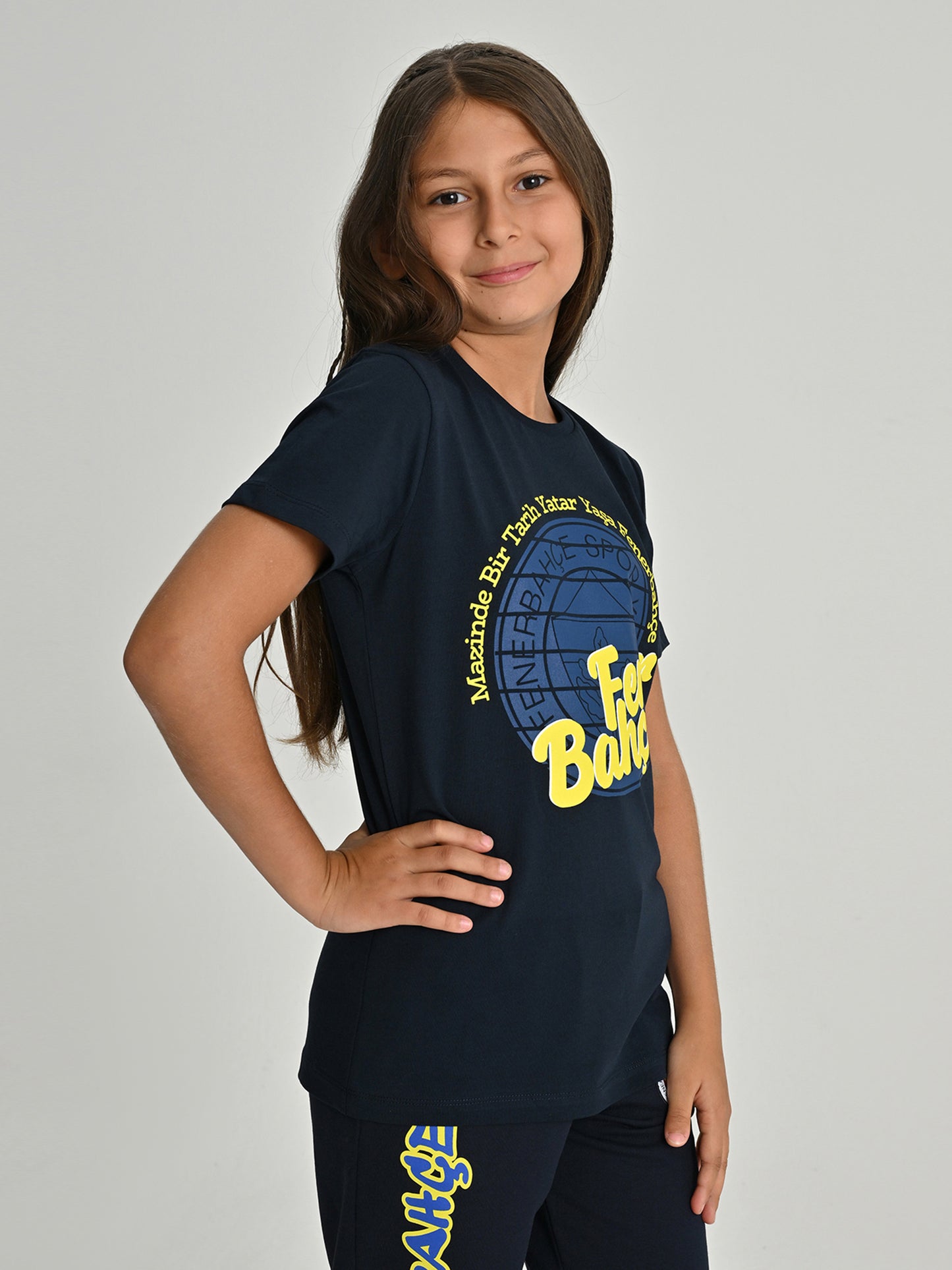 Fenerbahçe Lacivert Tribün Mazinde Bir Tarih Yatar Çocuk Tshirt