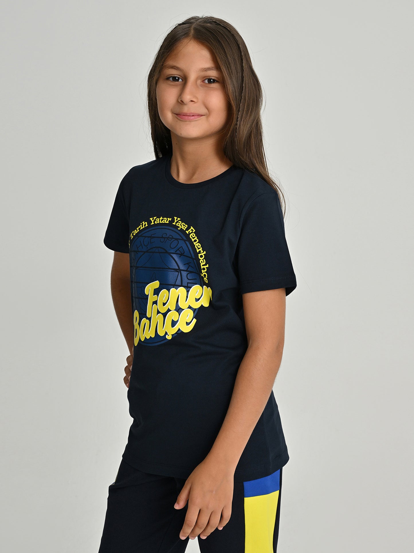 Fenerbahçe Lacivert Tribün Mazinde Bir Tarih Yatar Çocuk Tshirt