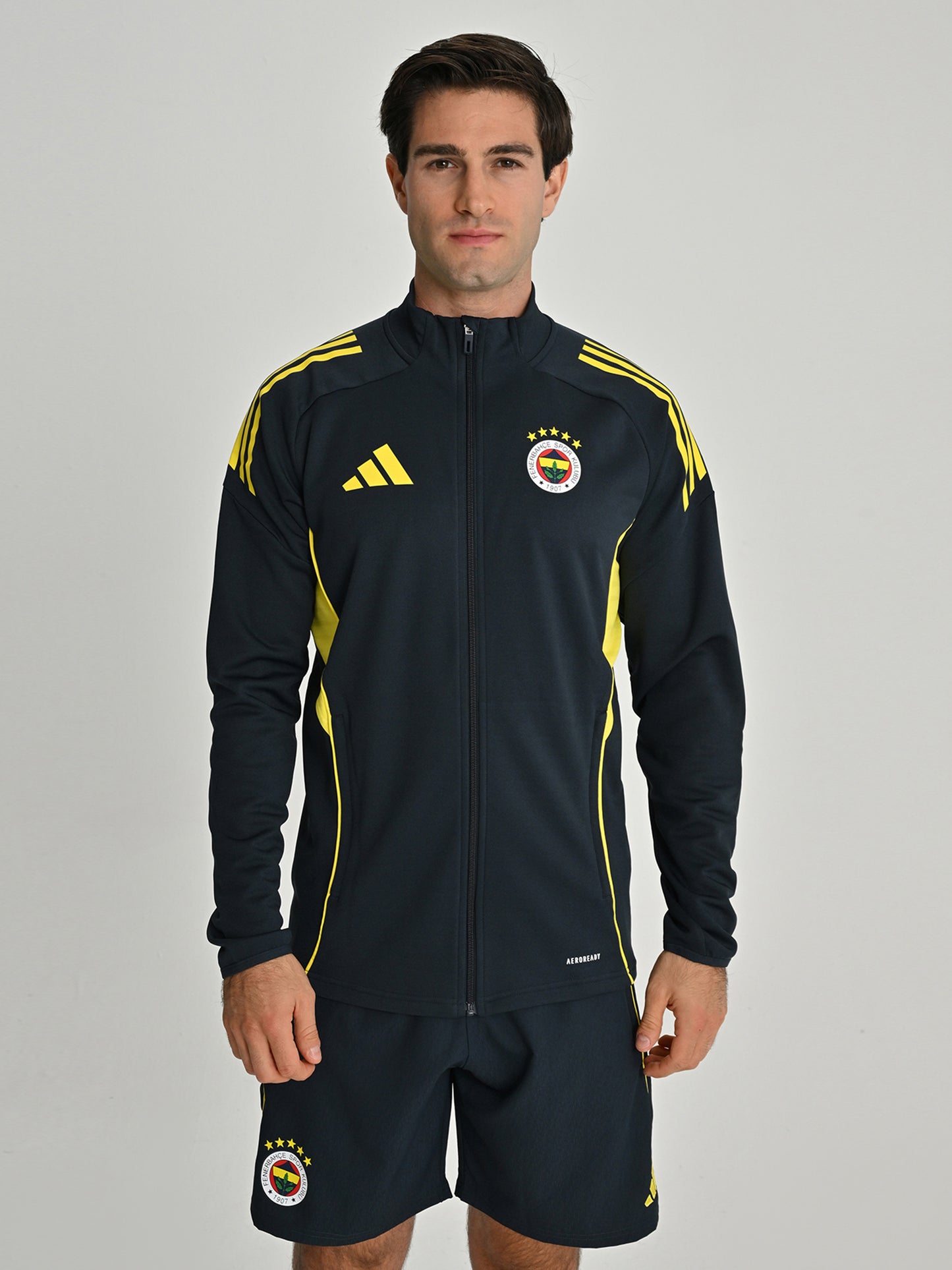 Fenerbahçe 2025/26 A Takım Lacivert Tam Fermuarlı Sweatshirt