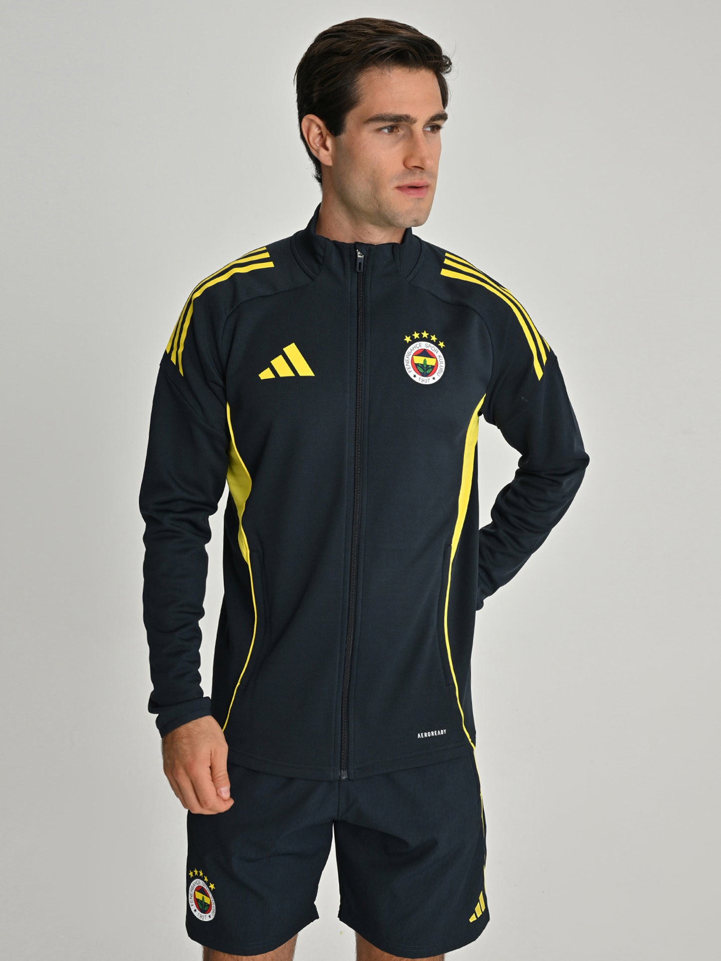 Fenerbahçe 2025/26 A Takım Lacivert Tam Fermuarlı Sweatshirt