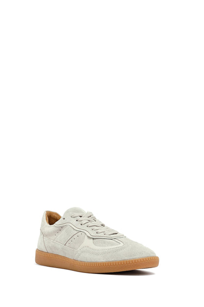 Kadın Bej Bağcıklı Süet Deri Sneaker