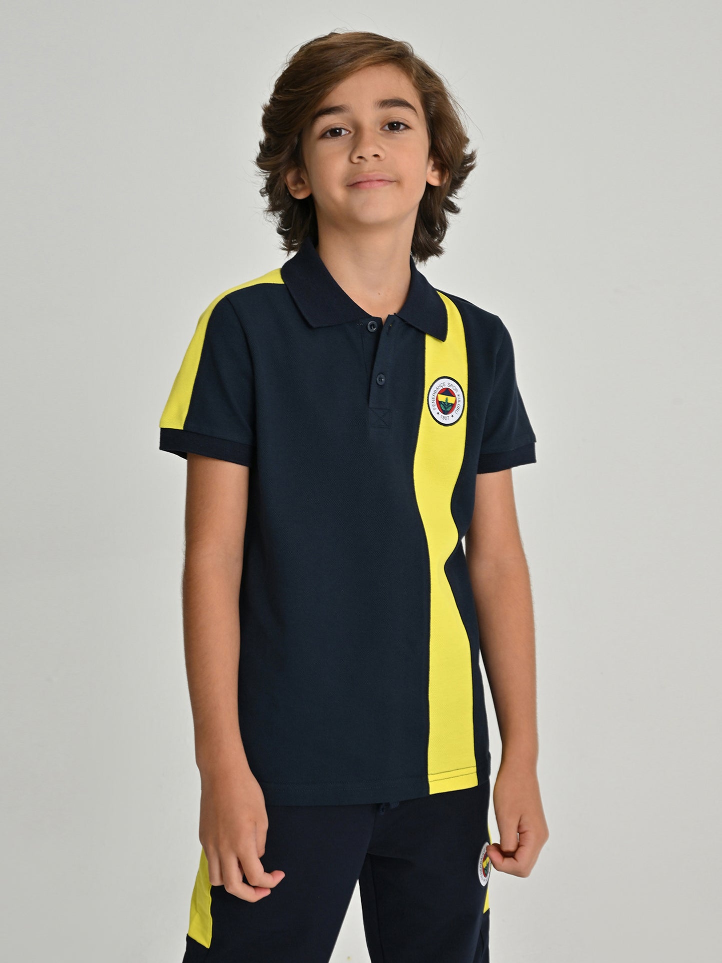 Fenerbahçe 25/26 Lacivert Tribün Çocuk Basic Polo Tshirt