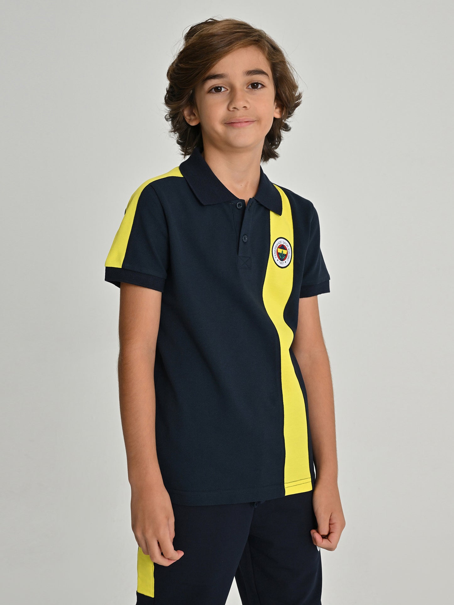 Fenerbahçe 25/26 Lacivert Tribün Çocuk Basic Polo Tshirt
