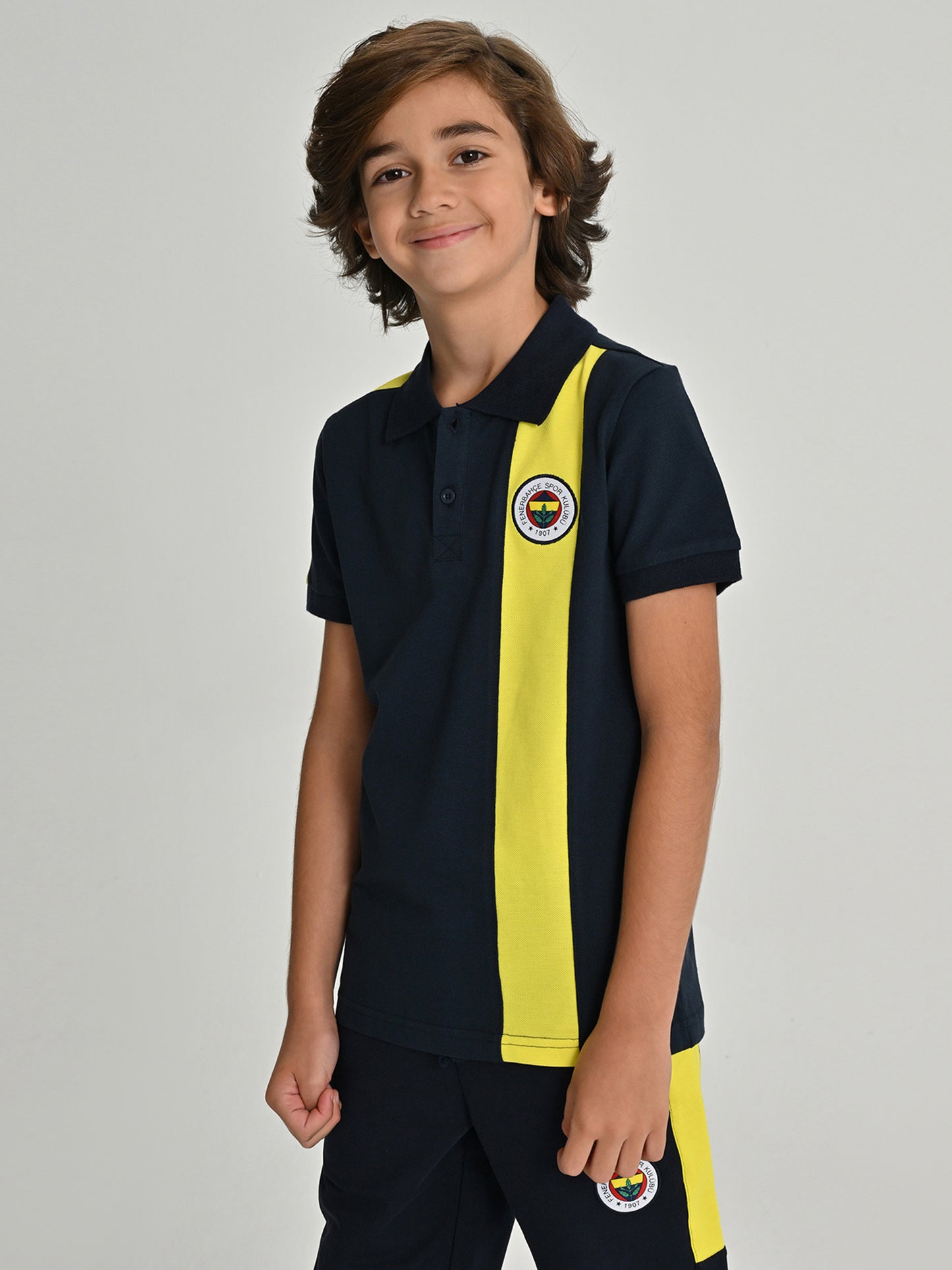 Fenerbahçe 25/26 Lacivert Tribün Çocuk Basic Polo Tshirt