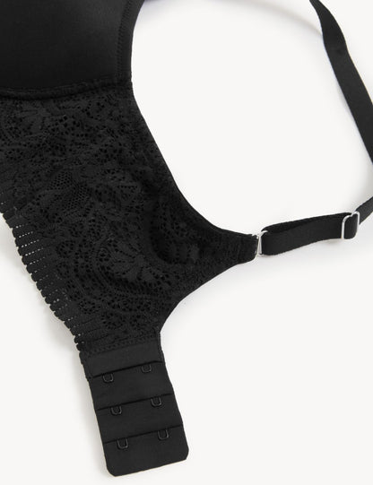 Body Soft: Dantel Detaylı Balensiz Pamuklu Ameliyat Sonrası Sütyeni