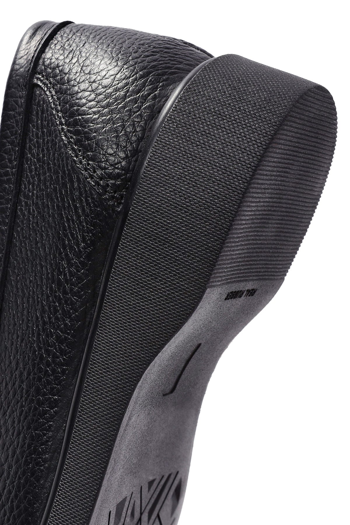 Kadın Siyah Deri Comfort Loafer