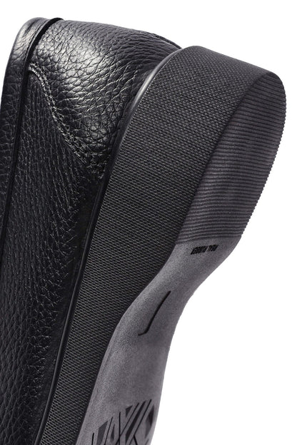 Kadın Siyah Deri Comfort Loafer