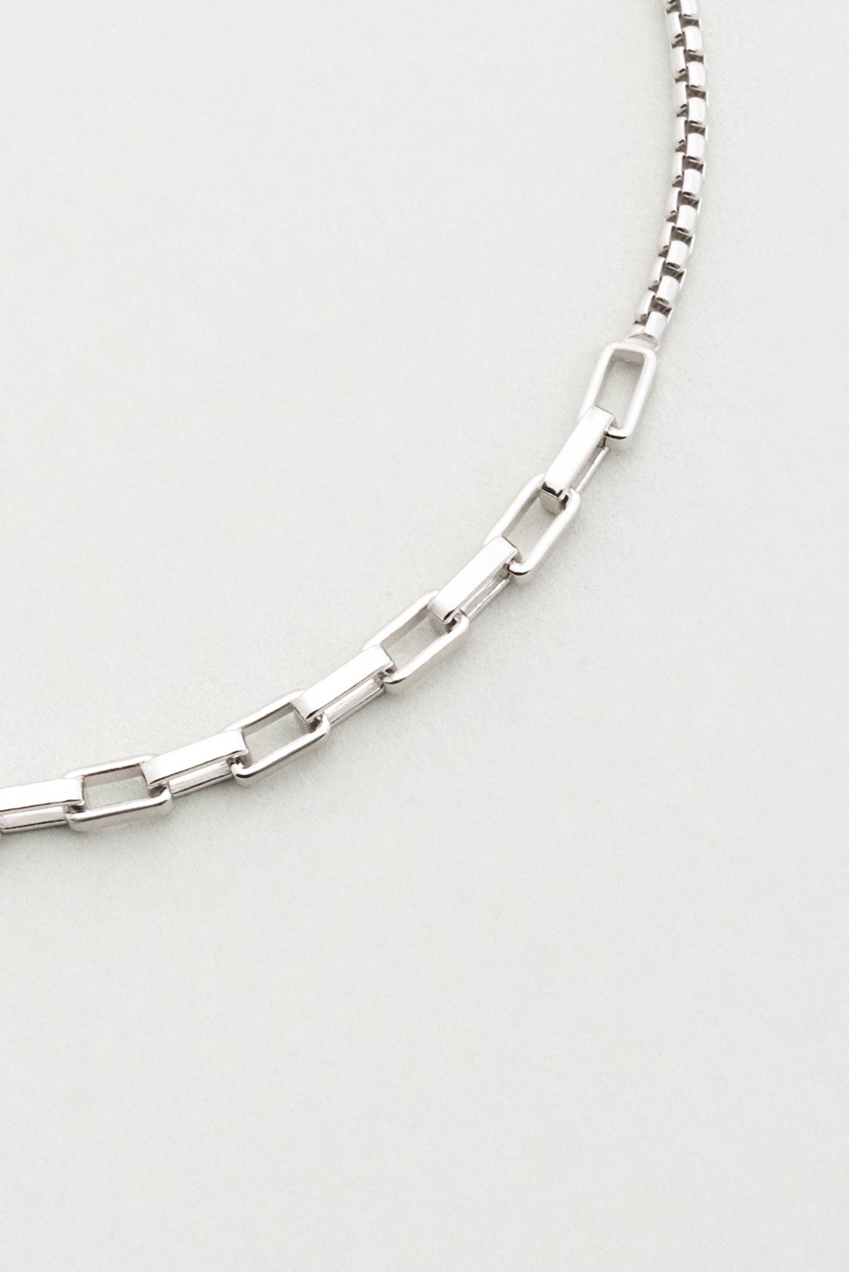 Italyan Tasarım 18 Ayar Beyaz Altın Kaplama 21 Cm Gümüş Erkek Bileklik 5207489999